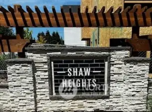Shaw Heights Entry Monument