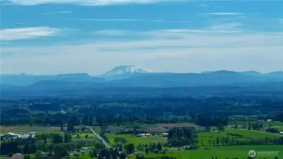 Mt St Helens views on a clear day!