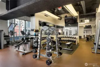 Gym on the sixth floor