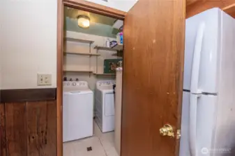 Washer & Dryer stay.