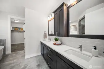 Main level primary bathroom
