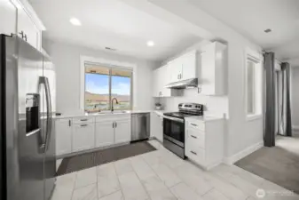 Lower level kitchen