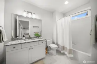 Lower level bathroom #4