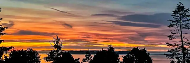 Sunsets from this property are amazing on a regular basis.
