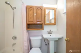 Private en-suite enhances the comfort of the primary suite.