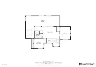 upper level floor plan