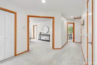 Open Upstairs Hallway