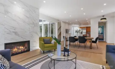 Generous open spaces and great light greet you every day.
