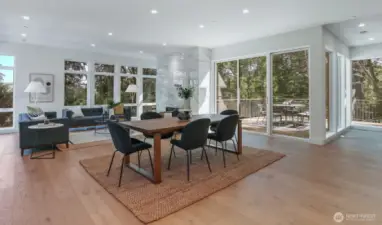 There are lovely spaces to host gatherings all year long.