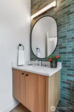 Main floor powder room.