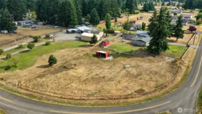 Corner of 180th AVE & Guava- right across from Scatter Creek Recreational Area.