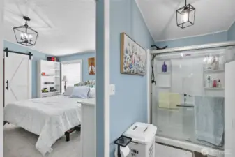 Shower bright & updated.