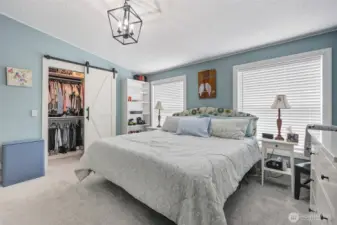 Custom closet too!