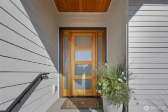 Entry door