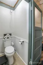 1/2 bath on main floor