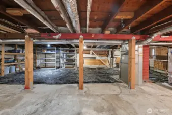 This is a walk-out basement, so a little creativity could make this a great opportunity.