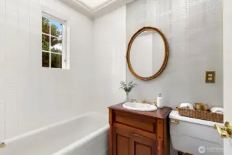 First floor full bath