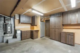 2 Car Garage, opener's and built-ins!