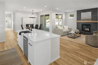 Photos, plans and elevations may be examples representing the community, community  amenities, homes or artist’s renderings that may not accurately represent the actual  condition of a homesite or home as constructed, and may also contain options and  upgrades which are not included in the sale. Trailside Homes reserves the right to make  changes to floor plans, specifications, dimensions, design and elevations without prior  notice. Stated dimensions and square footage, if applicable, are estimated and should  not be used as representations of the home’s actual size