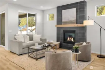 Photos, plans and elevations may be examples representing the community, community  amenities, homes or artist’s renderings that may not accurately represent the actual  condition of a homesite or home as constructed, and may also contain options and  upgrades which are not included in the sale. Trailside Homes reserves the right to make  changes to floor plans, specifications, dimensions, design and elevations without prior  notice. Stated dimensions and square footage, if applicable, are estimated and should  not be used as representations of the home’s actual size