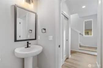 Photos, plans and elevations may be examples representing the community, community  amenities, homes or artist’s renderings that may not accurately represent the actual  condition of a homesite or home as constructed, and may also contain options and  upgrades which are not included in the sale. Trailside Homes reserves the right to make  changes to floor plans, specifications, dimensions, design and elevations without prior  notice. Stated dimensions and square footage, if applicable, are estimated and should  not be used as representations of the home’s actual size