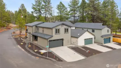 Photos, plans and elevations may be examples representing the community, community  amenities, homes or artist’s renderings that may not accurately represent the actual  condition of a homesite or home as constructed, and may also contain options and  upgrades which are not included in the sale. Trailside Homes reserves the right to make  changes to floor plans, specifications, dimensions, design and elevations without prior  notice. Stated dimensions and square footage, if applicable, are estimated and should  not be used as representations of the home’s actual size