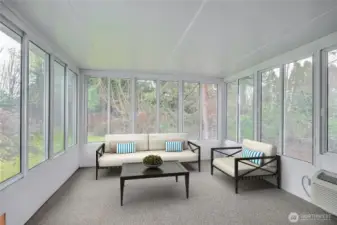 Virtual Staged/ Sunroom