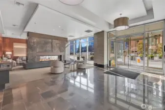 Lobby with 24 Hour Concierge