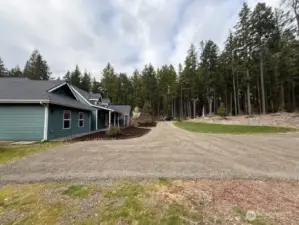 PLENTY of room for parking or a garage!