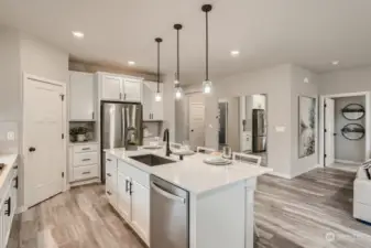 Photos are from the Aurora model home on Lot 84. Lot 66 layout is mirror image. Finishes, upgrades, and features will vary.