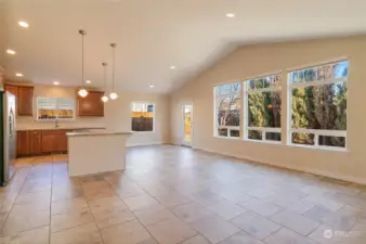 Kitchen / Dining Area / Living Room