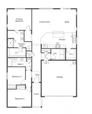 Standard floor plan