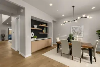 Formal dining room