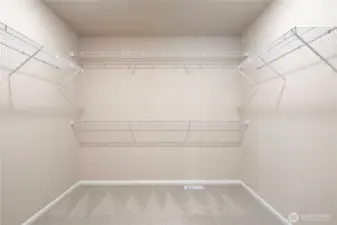 Master walk in closet