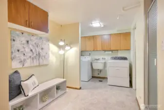 Laundry Room - multi-purpose room and 3/4 bathroom