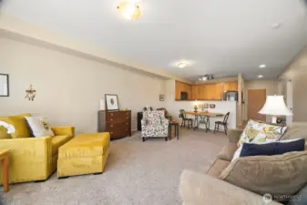 Nice floor plan to enjoy the view from the kitchen