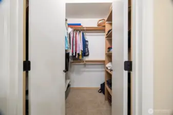 Walk in closet