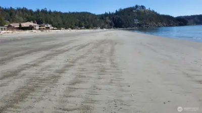Alexander Beach is the only private, sandy beach on Fidalgo Island.