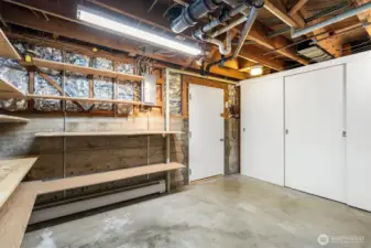 Storage room.