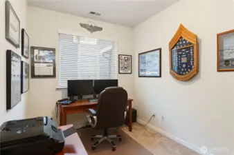 Downstairs office space