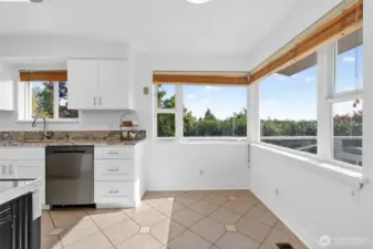 Eating Nook in Kitchen