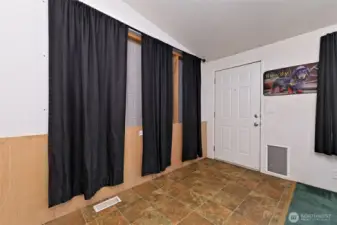 The living room