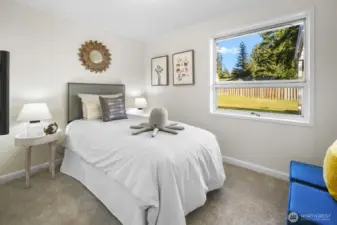 Each bedroom feels fresh, peaceful, and full of potential.