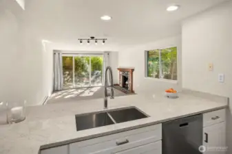 Lots of big windows, with NO-ONE Peering in!