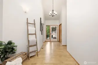 A look toward the front entry.