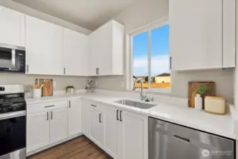 Photographs are for illustrative purposes only. Features, finishes, interior/exterior colors, landscaping and floorplan shown may vary from actual homes built