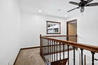 ADU upstairs balcony / walkway to primary bedroom