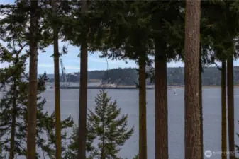 Closer look at Indian Island.