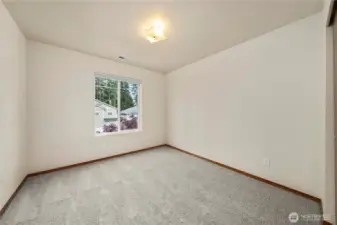 Spacious secondary bedrooms perfect for family, guests, or a home office.