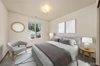 Roomy extra bedrooms offer comfort and flexibility for any lifestyle needs.